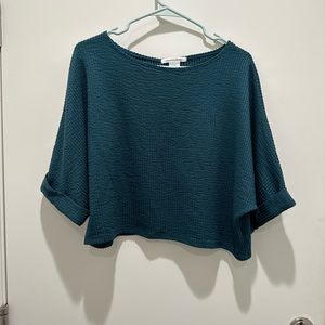 Emerald crop top